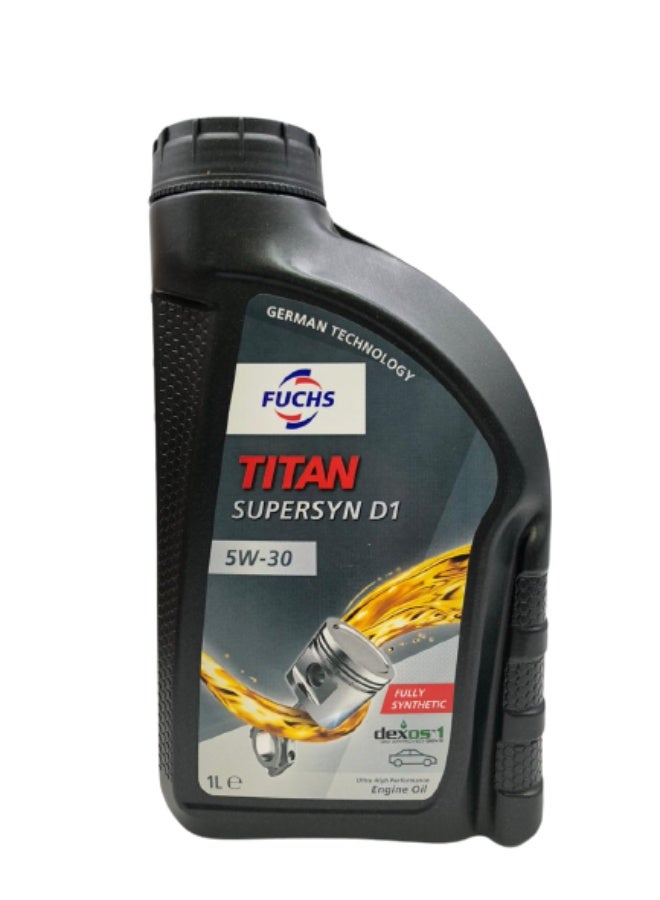 فوكس زيت محرك فوكس تيتان   Syn SP 5W-30 للبنزين – عبوة 1 لتر × 12 - Image 1